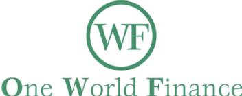 OWF ONE WORLD FINANCE