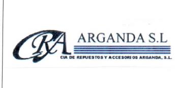 CRA ARGANDA S.L. CIA DE REPUESTOS Y ACCESORIOS ARGANDA, S.L