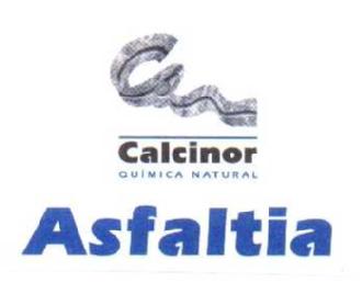 CALCINOR QUIMICA NATURAL ASFALTIA