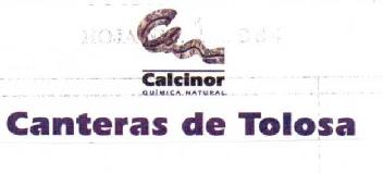 CALCINOR QUIMICA NATURAL CANTERAS DE TOLOSA