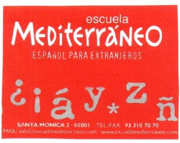 ESCUELA MEDITERRANEO ESPAÑOL PARA EXTRANJEROS