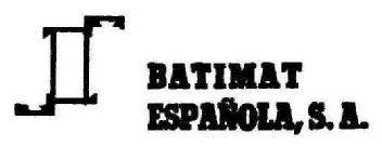 BATIMAT ESPAÑOLA, S.A