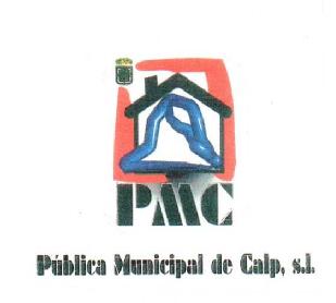 PMC PUBLICA MUNICIPALL DE CALP, S.L