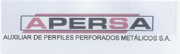 APERSA AUXILIAR DE PERFILES PERFORADOS METLICOS S.A