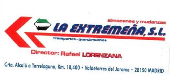 ALMACENES Y MUNDANZAS LA EXTREMEÑA, S.L. TRANSPORTES - GUARDAMUEBLES
