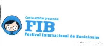 COSTA AZAHAR PRESENTA: FIB FESTIVAL INTERNACIONAL DE BENICASSIM