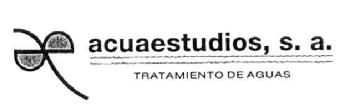 ACUAESTUDIOS, S.A. TRATAMIENTO DE AGUAS