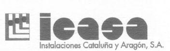 ICASA INSTALACIONES CATALUÑA Y ARAGON, S.A