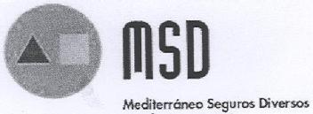 MSD MEDITERRANEO SEGUROS DIVERSOS