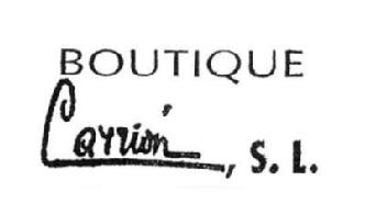 BOUTIQUE CARRION , S.L
