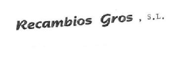 RECAMBIOS GROS, S.L