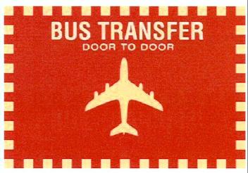 BUS TRANSFER DOOR TO DOOR
