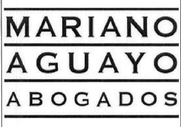 MARIANO AGUAYO ABOGADOS