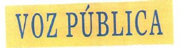 VOZ PUBLICA