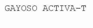 GAYOSO ACTIVA-T