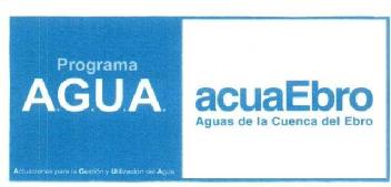 PROGRAMA AGUA ACUAEBRO AGUAS DE LA CUENCA DEL EBRO