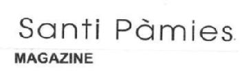 SANTI PAMIES MAGAZINE
