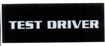 TEST DRIVER