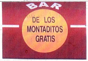BAR DE LOS MONTADITOS GRATIS