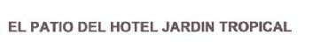 EL PATIO DEL HOTEL JARDIN TROPICAL