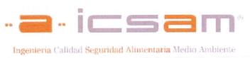 A ICSAM INGENIERIA CALIDAD SEGURIDAD ALIMENTACION MEDIO AMBIENTE