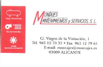 MONTAJES MANTENIMIENTOS Y SERVICIOS, S.L