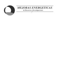 MEJORAS ENERGETICAS DE RECURSOS E INVESTIGACIONES