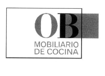 OB MOBILIARIO DE COCINA