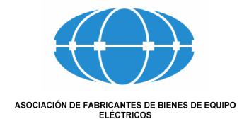 ASOCIACION DE FABRICANTES DE BIENES DE EQUIPO ELECTRICOS