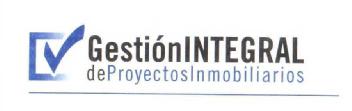 GESTION INTEGRAL DE PROYECTOS INMOBILIARIOS