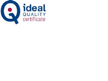 IQ IDEAL QUALITY CERTIFICATE