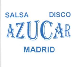 SALSA DISCO AZUCAR MADRID