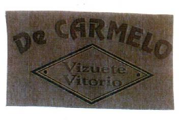 DE CARMELO VIZUETE VITORIO