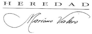 HEREDAD MARIANO VALERO