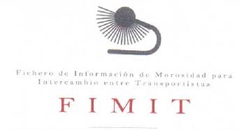 FIMIT FICHERO DE INFORMACION DE MOROSIDAD PARA INTERCAMBIO ENTRE TRANSPORTISTAS