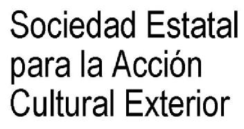 SOCIEDAD ESTATAL PARA LA ACCION CULTURAL EXTERIOR