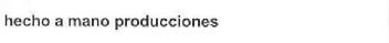 HECHO A MANO PRODUCCIONES