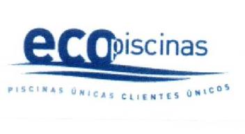 ECOPISCINAS PISCINAS UNICAS CLIENTES UNICOS