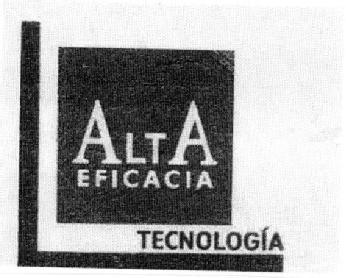 ALTA EFICACIA TECNOLOGIA