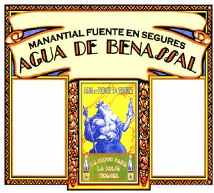 AGUA DE BENASSAL - AGUA DE FUENTE DE SEGURES - MANANTIAL FUENTE EN SEGURES