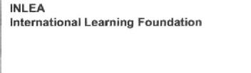 INLEA INTERNATIONAL LEARNING FOUNDATION
