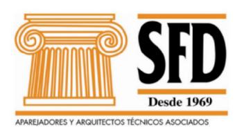 SFD DESDE 1969 APAREJADORES Y ARQUITECTOS TECNICOS ASOCIADOS