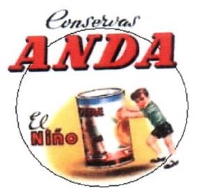 CONSERVAS ANDA EL NIÑO