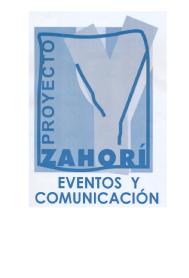 PROYECTO ZAHORI EVENTOS Y COMUNICACION