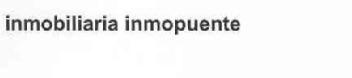 INMOBILIARIA INMOPUENTE