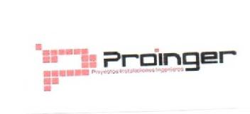 P PROINGER PROYECTOS INSTALACIONES INGENIEROS