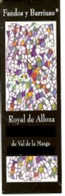 FANDOS Y BARRIUSO ROYAL DE ALLOZA DE VAL DE LA MARGA