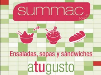 SUMMAC FOODS ENSALADAS, SOPAS Y SANDWICHES A TU GUSTO