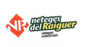 NR NETEGES DEL RAIGUER NETEGES INDUSTRIALS