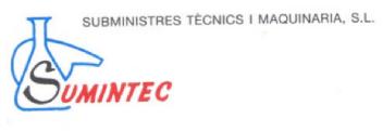 SUBMINISTRES TECNICS I MAQUINARIA, S.L. SUMINTEC